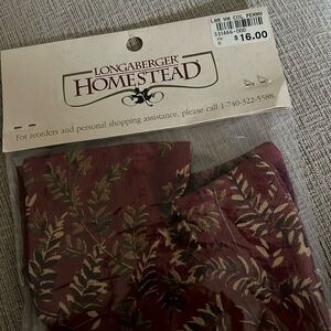 Longaberger Woven Memories Basket Liner